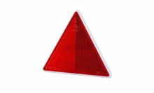 Светоотражатель HORPOL UOT 024 (треугольный красный в белой оправе)
