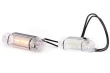 Ліхтар габаритний світлодіодний боковий (жовтий) WAS W97.5 LED