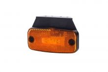 Ліхтар габаритний світлодіодний бічний (помаранчевий) HORPOL LD 180 з відбивачем і кронштейном LED
