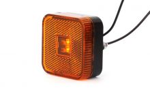 Фонарь светодиодный габаритный боковой (оранжевый) LED W63 WAS