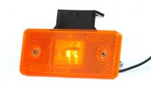 Фонарь светодиодный габаритный боковой WAS 101z (оранжевый) LED
