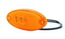 Ліхтар світлодіодний габаритний бічній WAS 308p (помаранчевий) LED