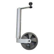 Опорне колесо KNOTT (Autoflex) 150 кг (пластиковий диск)