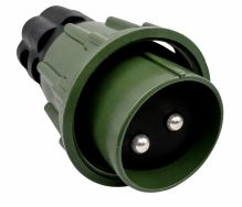 Вилка штепсель 2- контактна NATO 2 PIN 24V HYBSZ