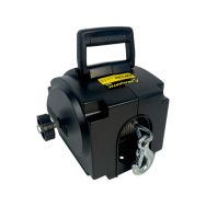 Лебідка електрична переносна Pragmatec ESEW 3500 (1587 кг) 12 V сталевий трос  