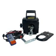 Лебідка електрична переносна Pragmatec ESEW 3500 12 V сталевий трос 