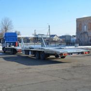 Евакуаторна платформа на базі Iveco EuroCargo + причіп 2 поверхи (К 1490)