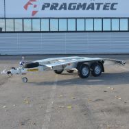 Лавета (лафет) для перевезення автомобіля ПРАКТИКА А9-4622 з 2 скосами