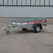 Легковий причіп ЛЮБАРТ V0-2513, оцинковані борти, ресора