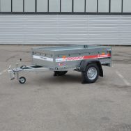 Легковий причіп ЛЮБАРТ V0-2113, оцинковані борти, ресора-Без тенту