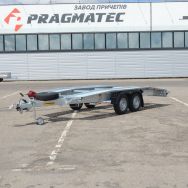 Лавета (лафет) для перевозки автомобиля ПРАКТИКА 4,0 х 2,1 м с 2 скосами