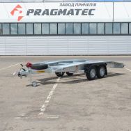 Лавета (лафет) для перевезення автомобіля ПРАКТИКА 4621 з 2 скосами