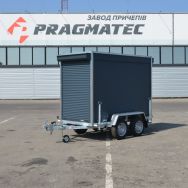 Фургон U0-2512-2 (К 1395) зашит алюминиевыми жалюзиями